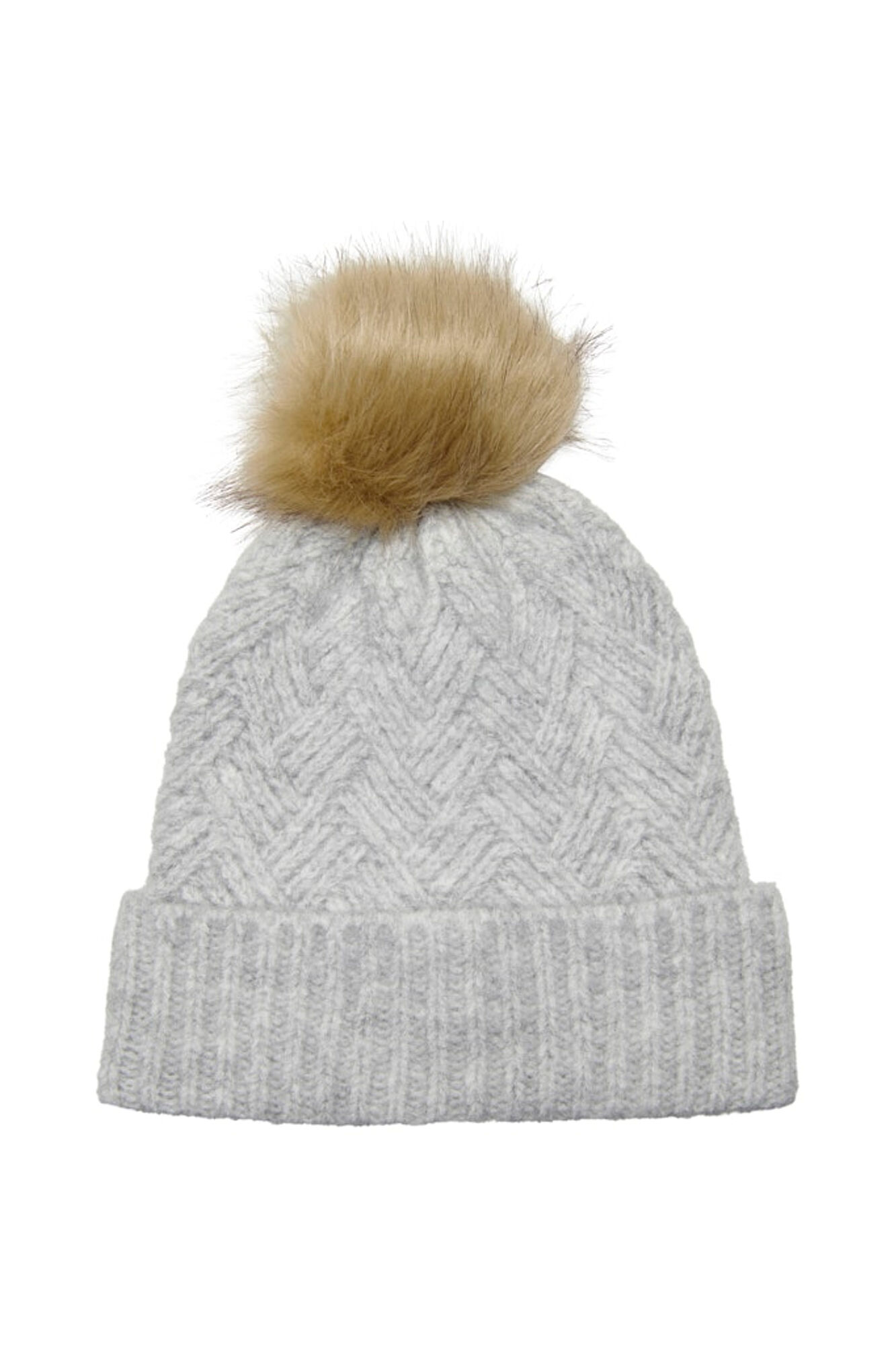 Only Gorro de lana con pomp&oacute;n