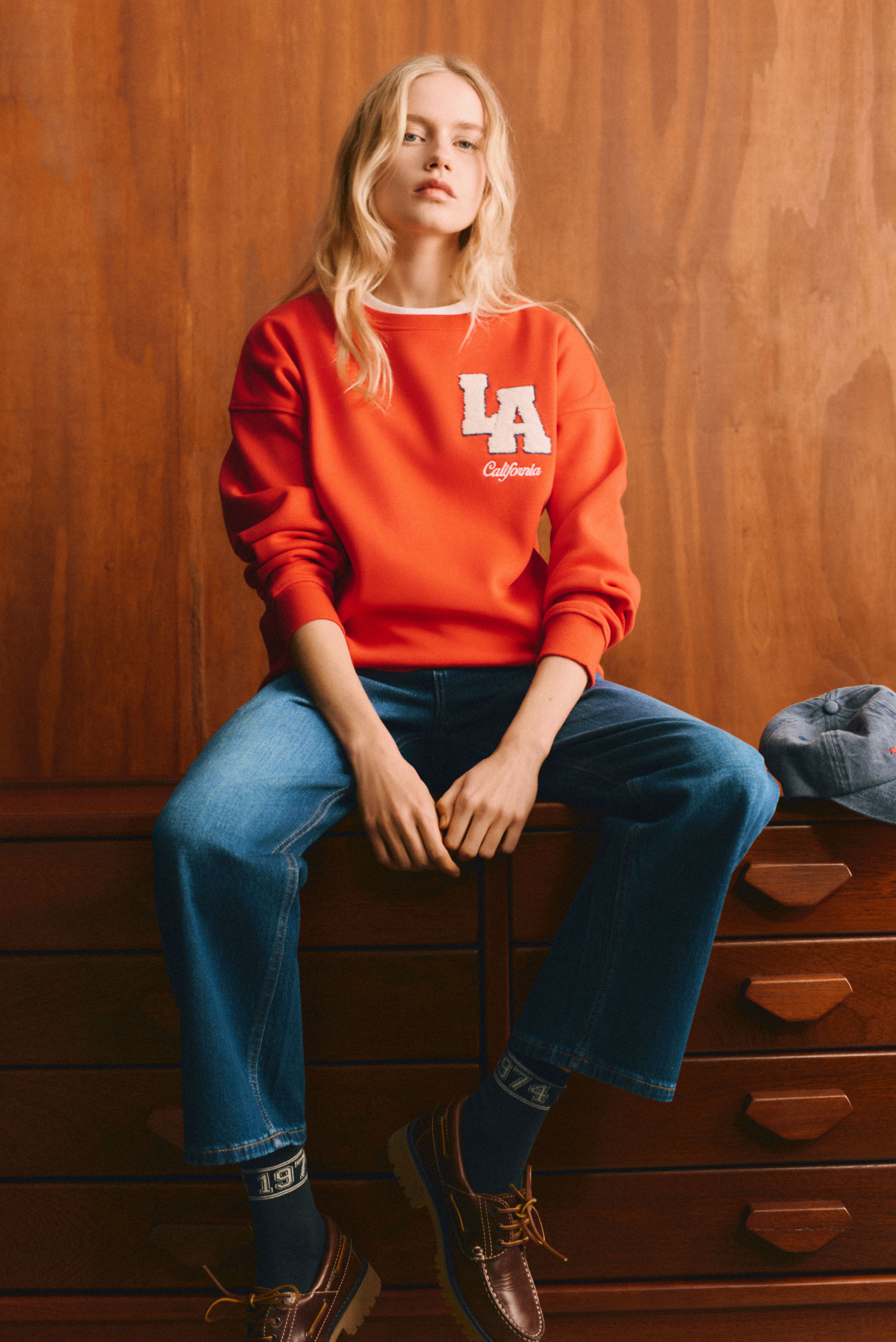 Springfield Red sweatshirt L.A