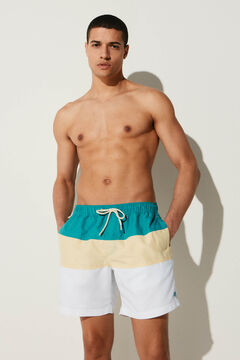 Springfield Coloured band swimming shorts color