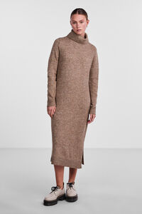 Pieces Langes Strickkleid