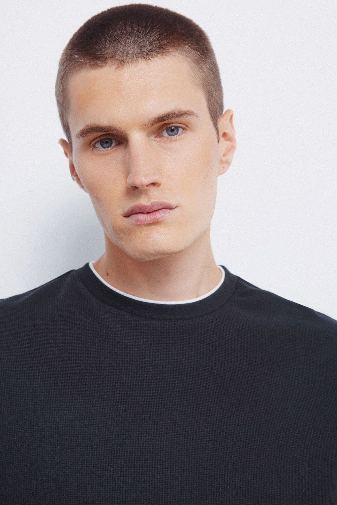 Springfield Double waffle fabric T-shirt