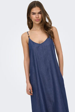 Only Vestido largo denim