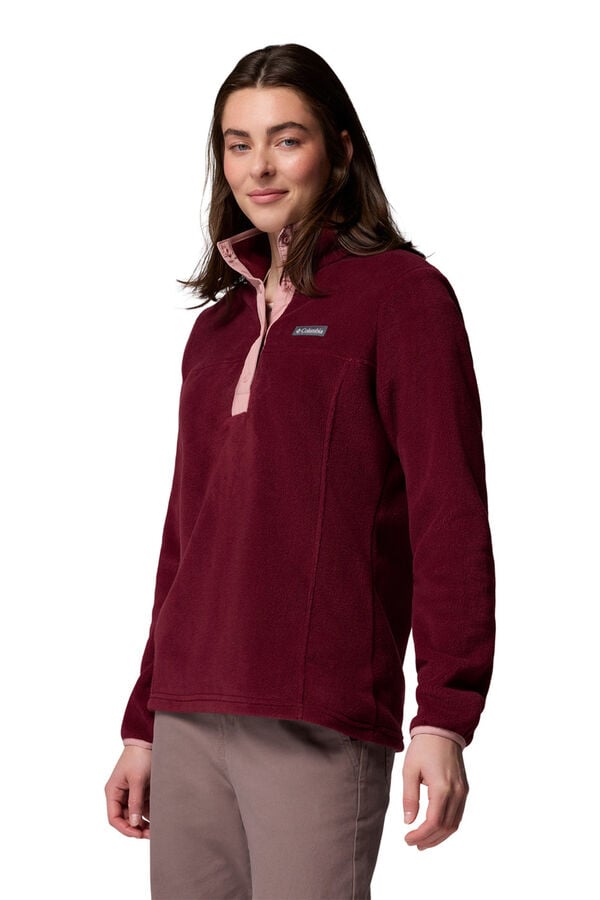 Columbia Half- fastening fleece  imprim&eacute;