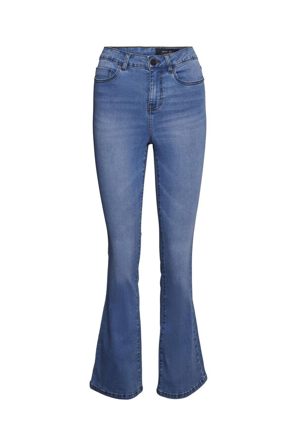 Springfield Flare Jeans azul claro