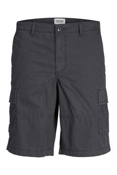 Springfield Pantalones cortos cargo gris oscuro