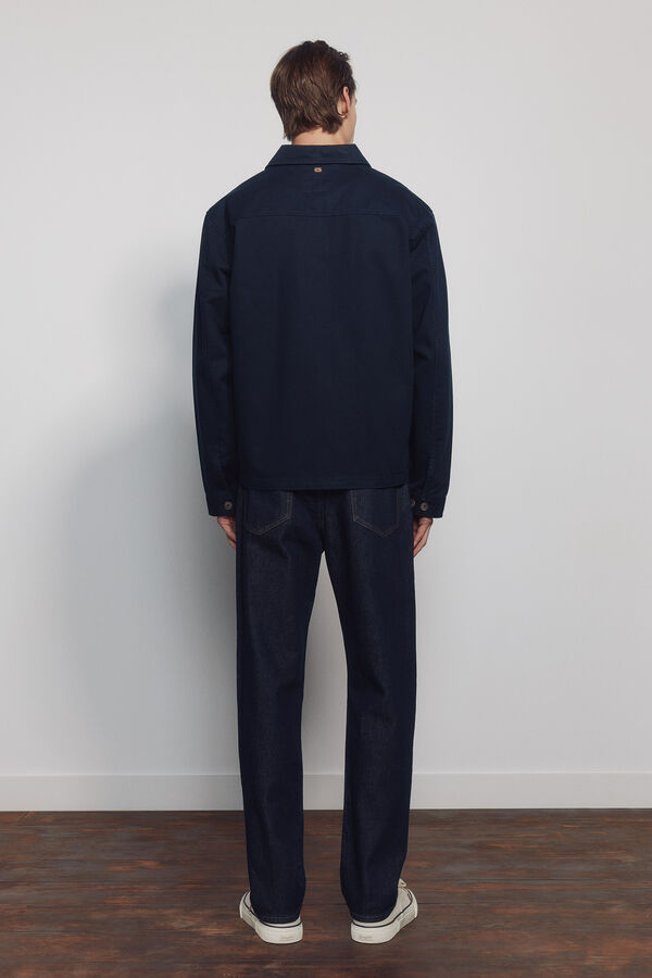 Springfield Jeans desized wash regular fit blue