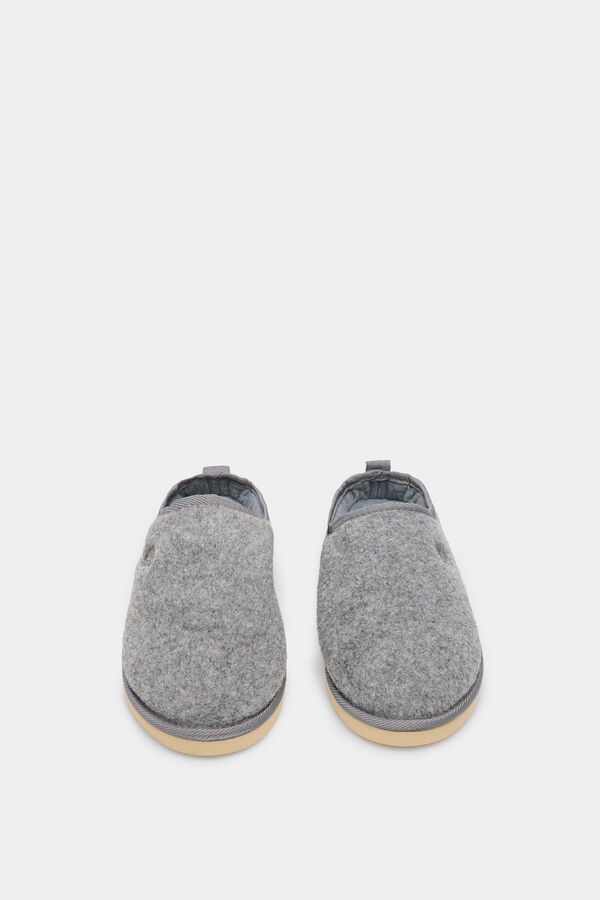 Springfield Felt slingback slippers gray