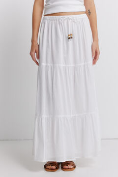 Springfield Saia midi com cortes