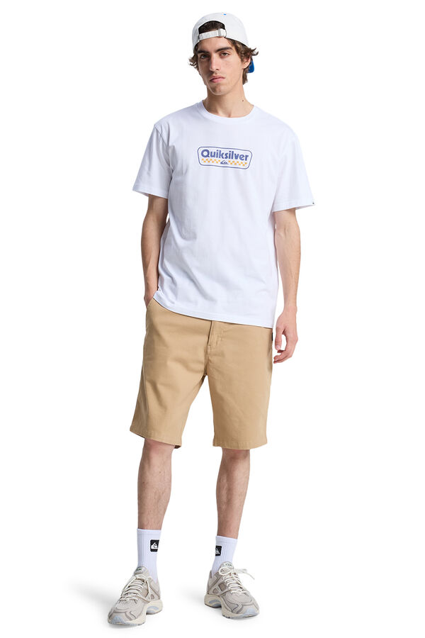Quiksilver Short-sleeved T-shirt white