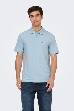Only & Sons Poloshirt mit Frontdetail