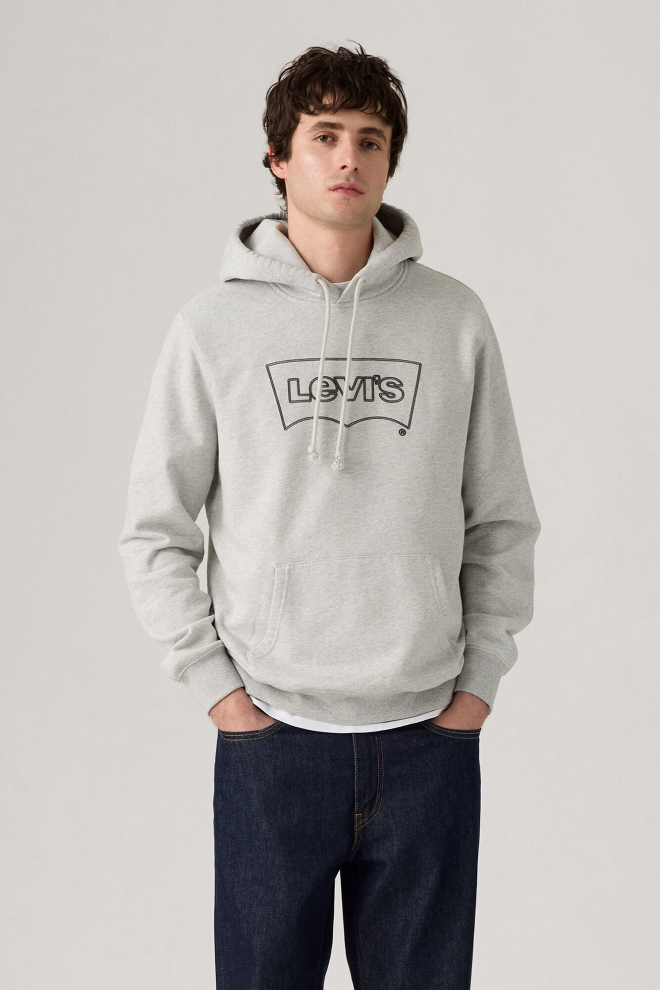 Levi's Sweatshirt masculino com gola redonda 