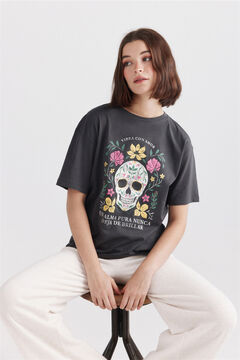 Springfield Day of the Dead T-shirt grey
