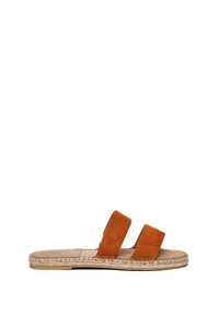 Paez Paez Sandal Straps Vegan Suede Camel