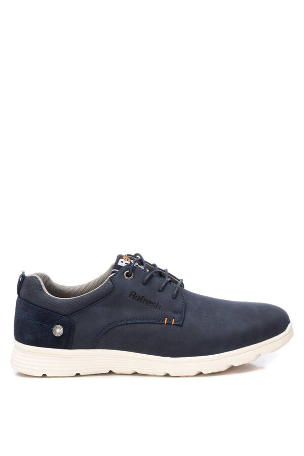 Refresh Zapato casual cordones azul