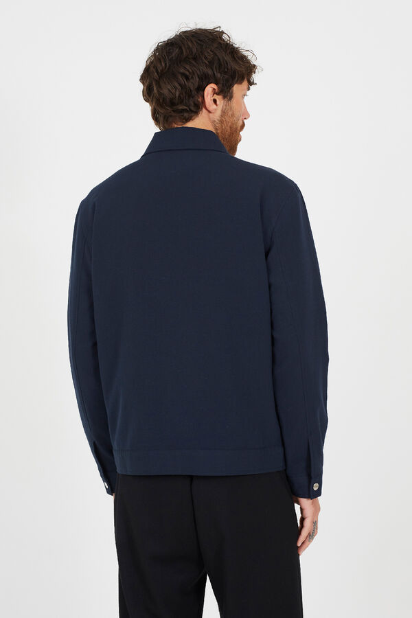 Brave Soul Chaqueta harrington azul