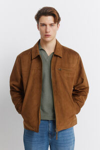 Springfield Blouson effet daim