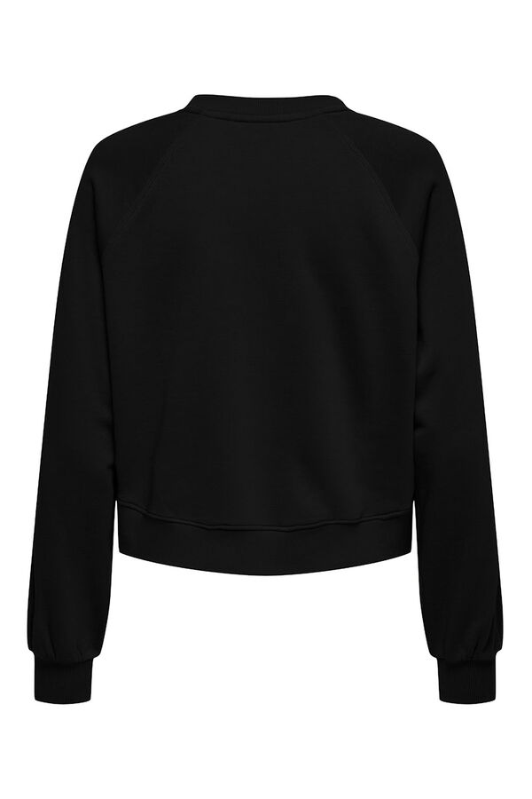 Only Sweatshirt vorne Schwarz