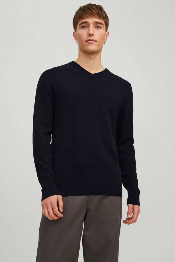 Jack & Jones Regular fit jumper black