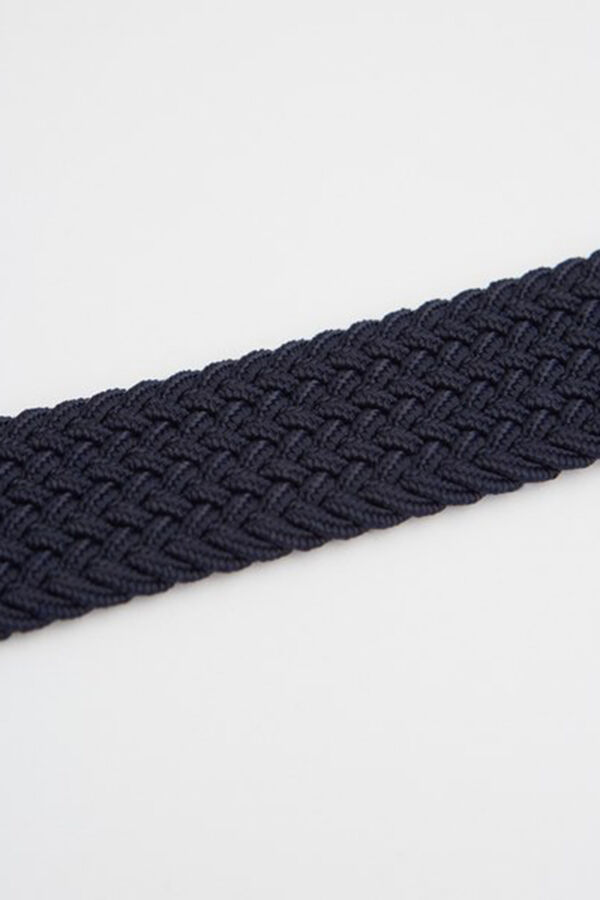 Springfield Elastic braided belt mornarskoplava