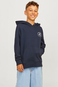 Jack & Jones Junior Sweatshirt com capuz de l&atilde; 