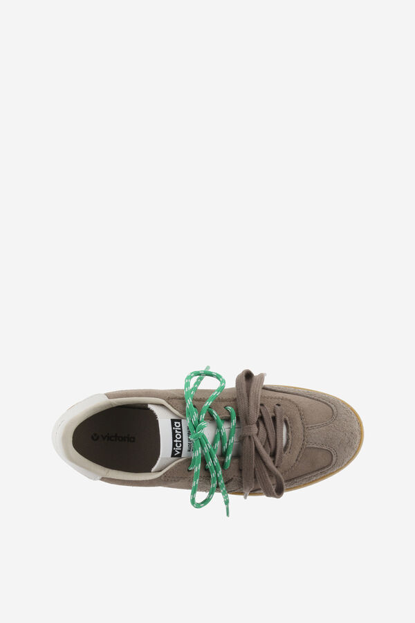 Victoria Zapatillas de serraje Victoria tostado