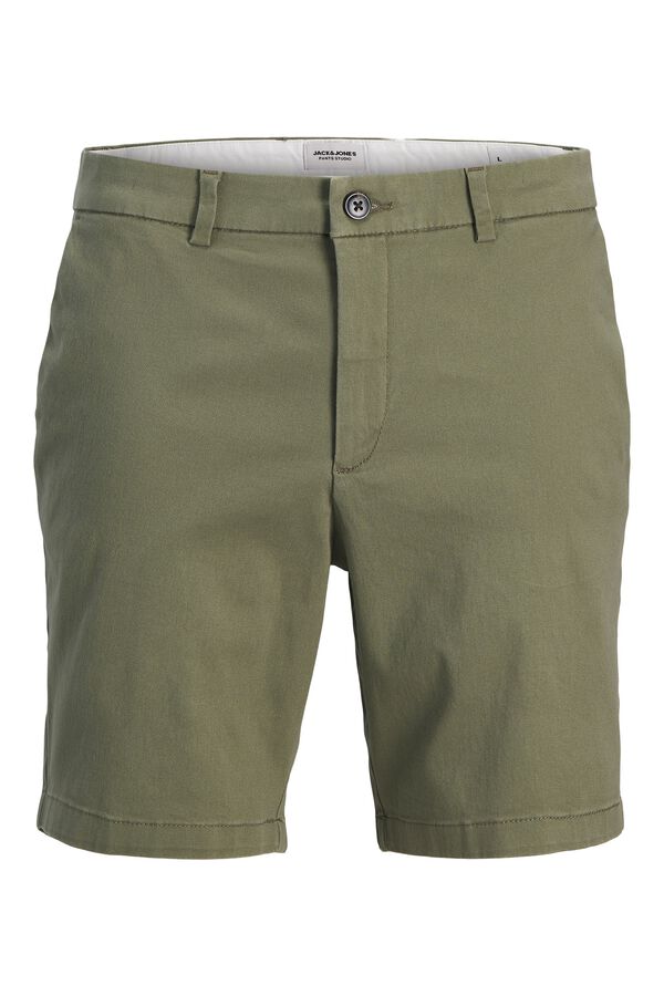 Jack & Jones Chino regular fit Bermuda shorts green