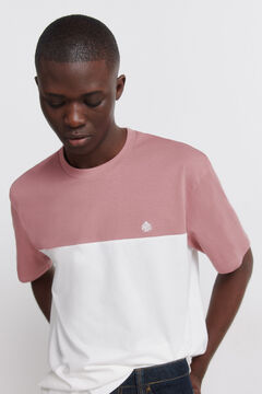 Springfield T-shirt efeito colorblock
