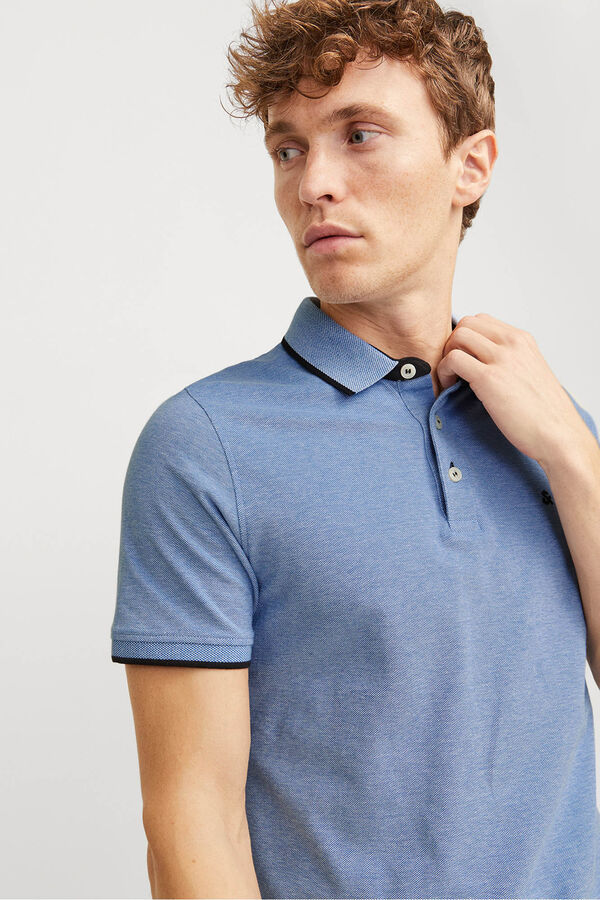 Jack & Jones Poloshirt Slim Fit Blau