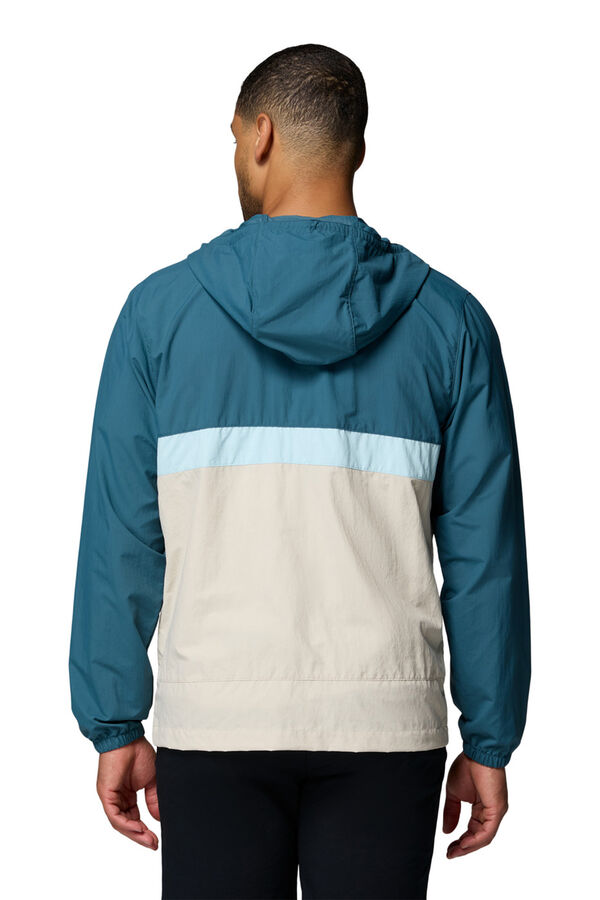 Columbia Hooded windbreaker blue