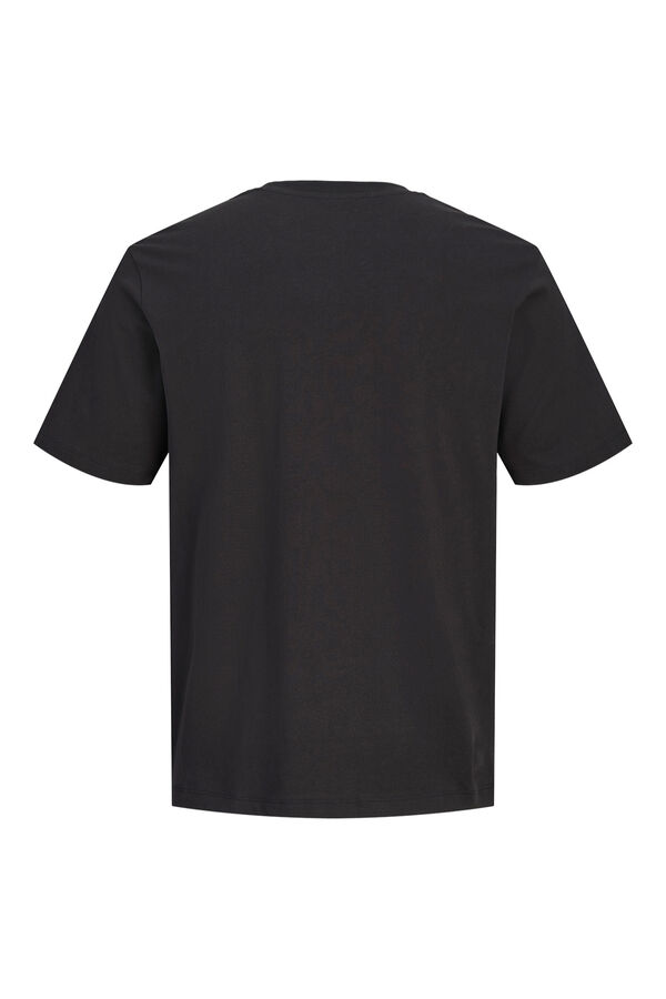Jack & Jones PLUS Printed short sleeve T-shirt black