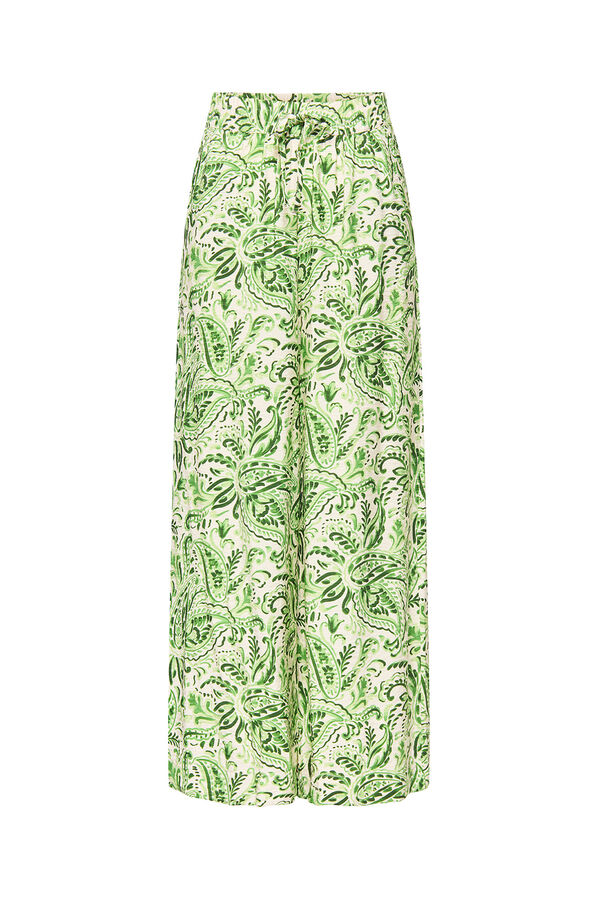 JDY Pantal&oacute;n largo ancho blanco