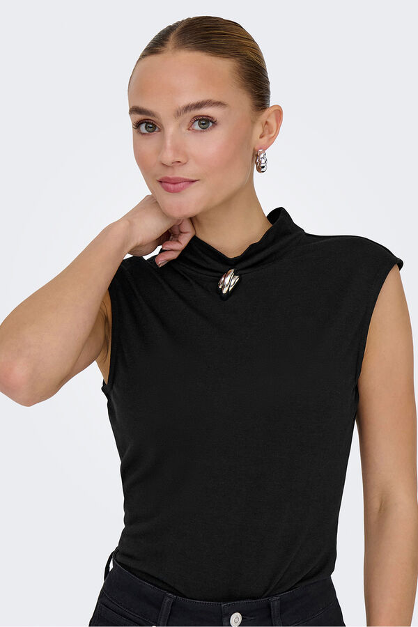 JDY &Auml;rmel Top Schwarz