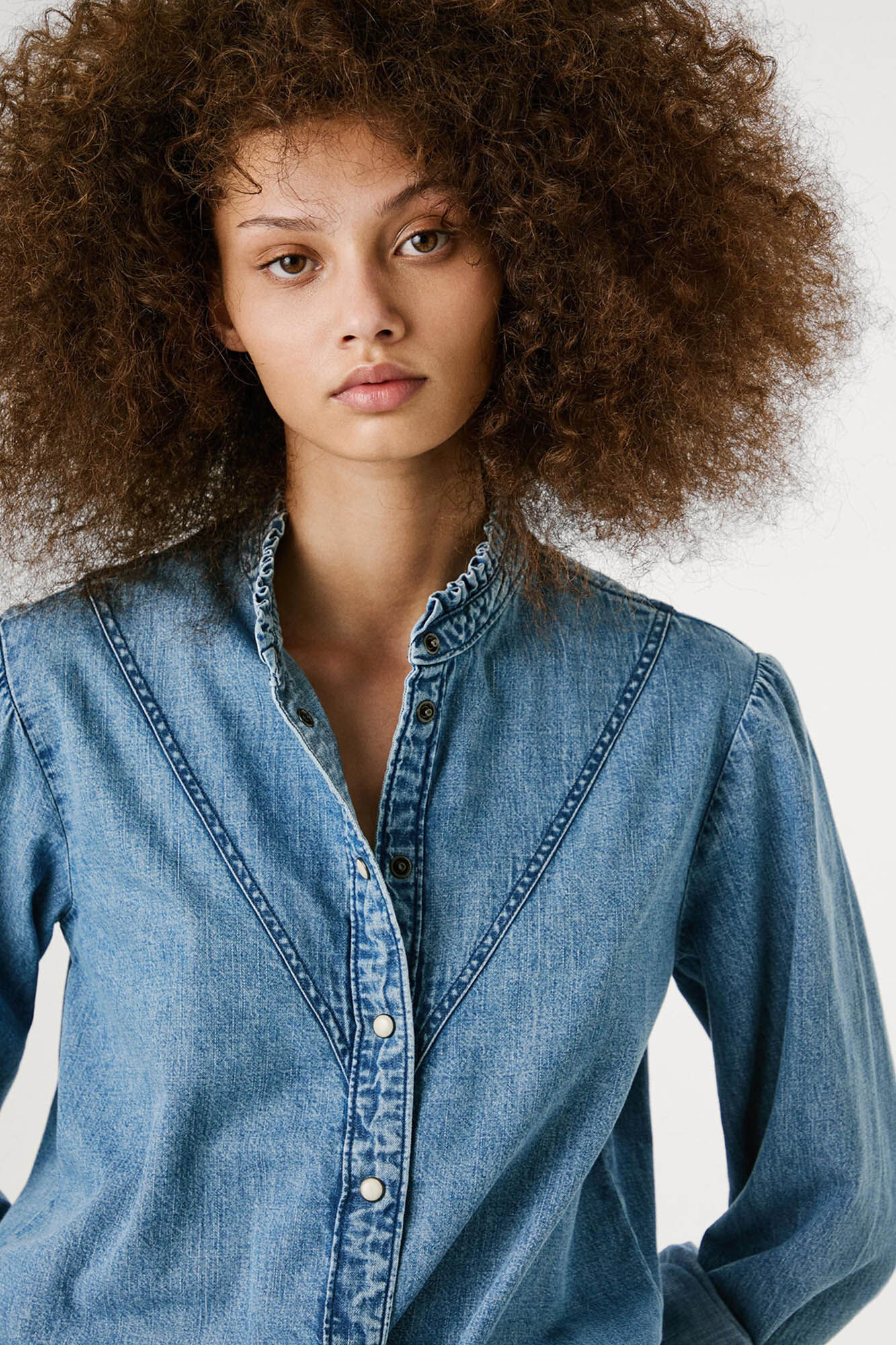 Pepe Jeans Blusa vaquera regular