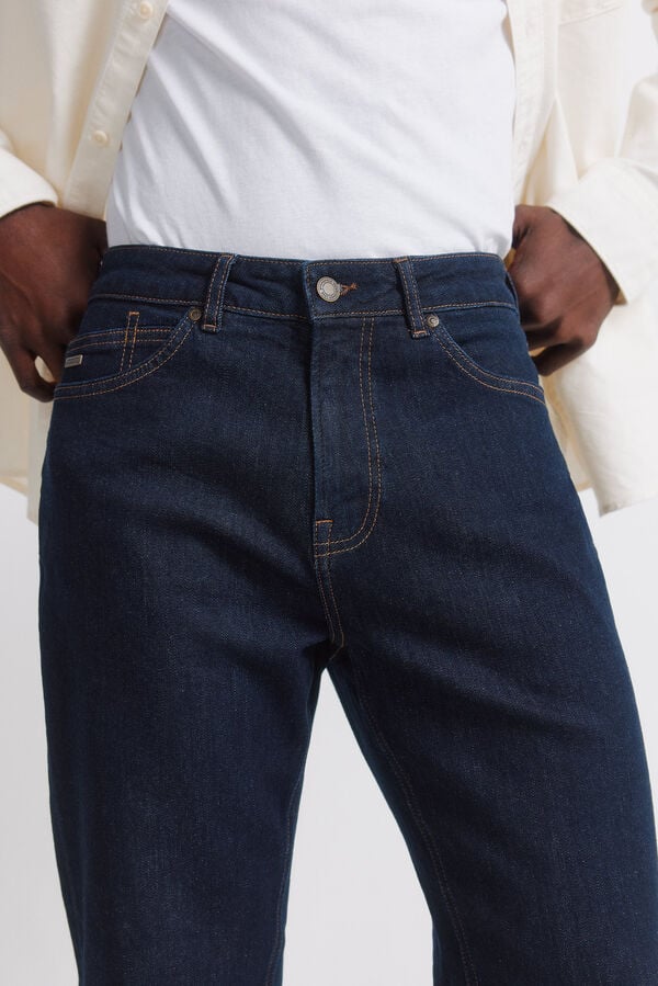 Springfield Jeans désencollé slim fit bleu