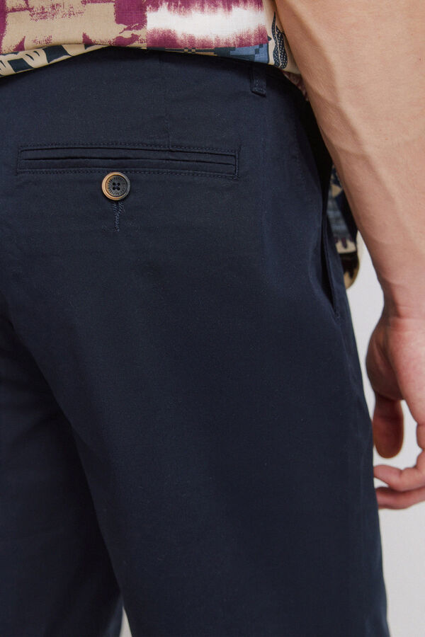 Springfield Comfort fit Bermuda shorts blue