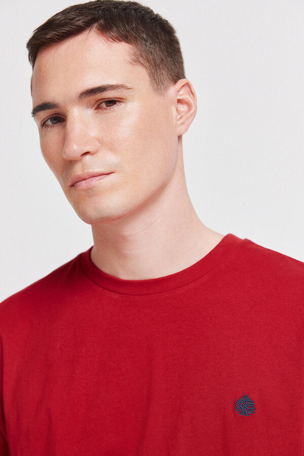 Springfield Springfield logo basic t-shirt red