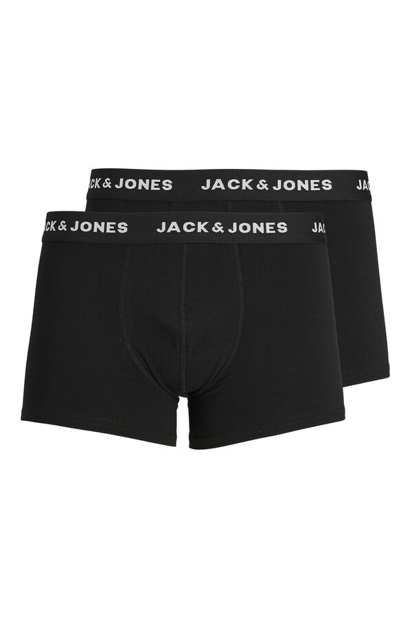 Jack & Jones Junior Packs de 2 cuecas preto