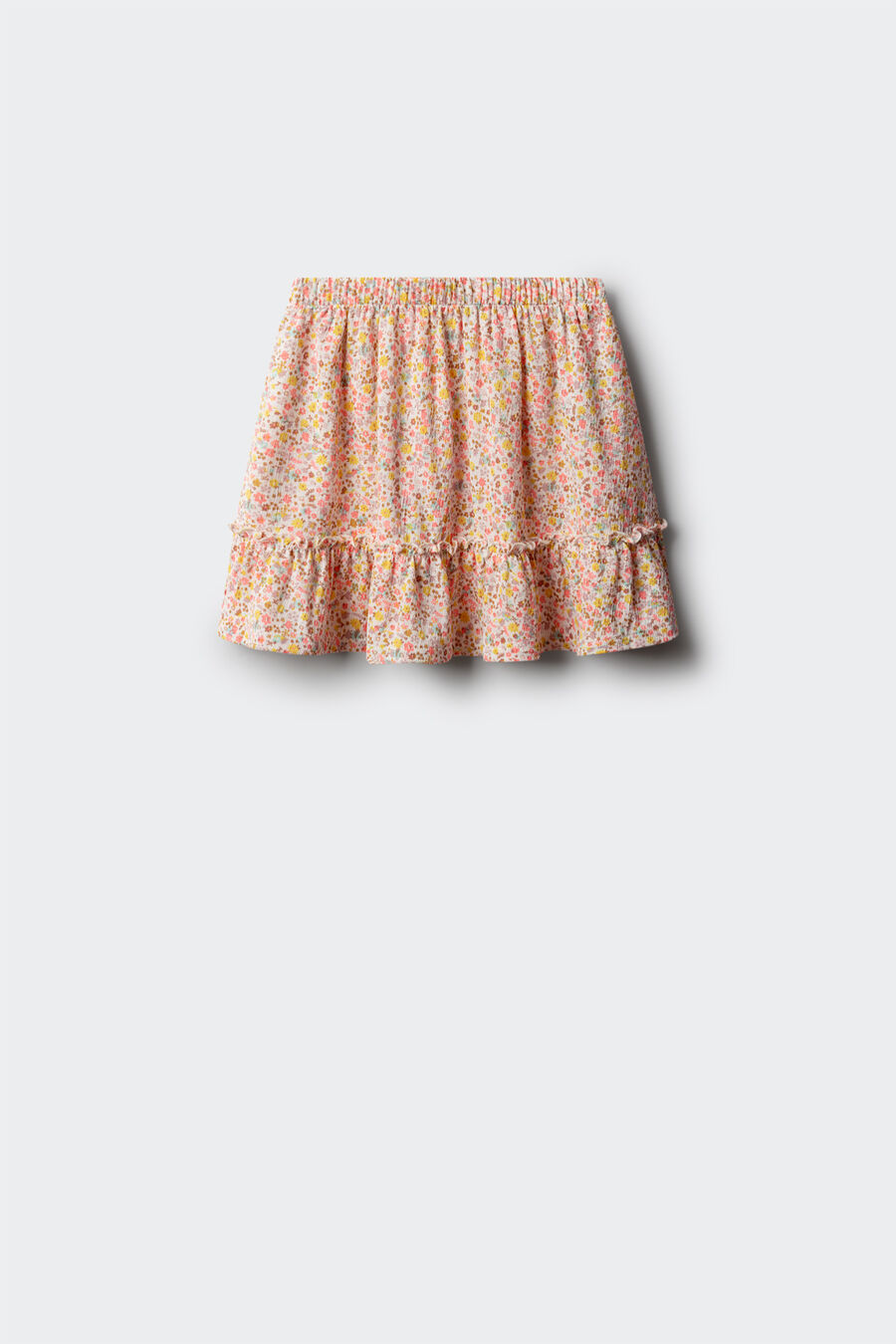 Falda flores niña