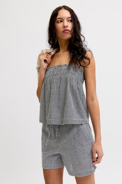 Jack & Jones Shorts seersucker algod&oacute;n