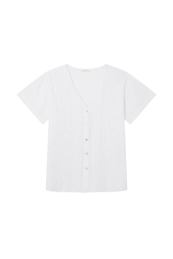Springfield Pintuck blouse white