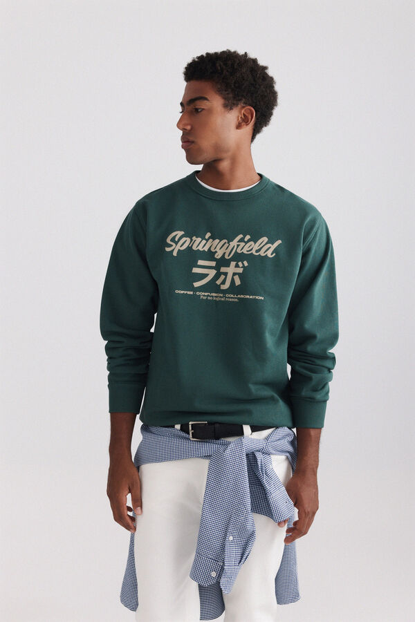 Springfield Springfield Japan sweatshirt green
