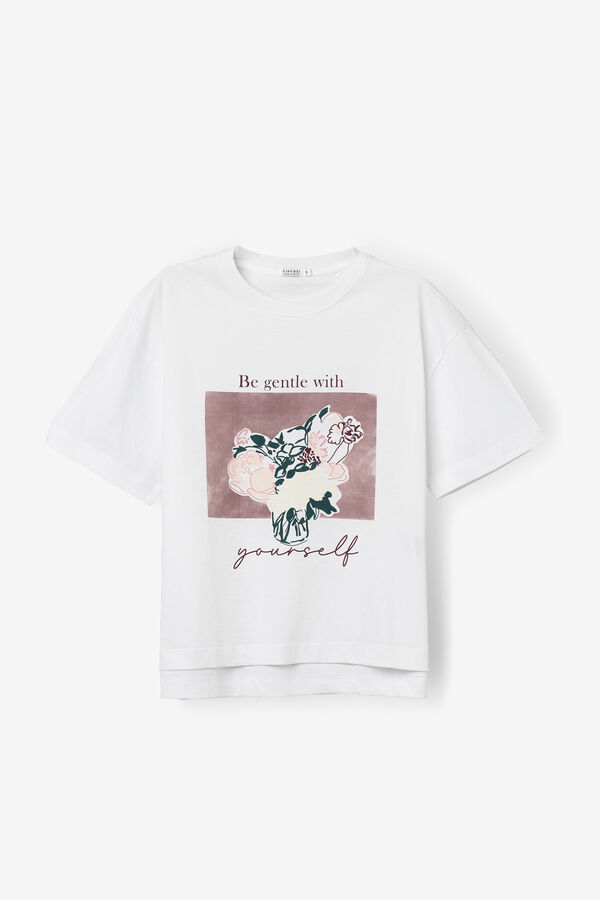 Tiffosi Relaxed fit T-shirt blanc