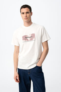 Tiffosi Camiseta estampado minimalista