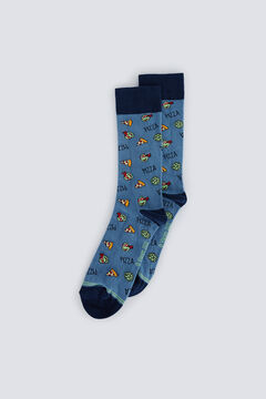 Springfield Calcet&iacute;n Turtugas Ninja azul