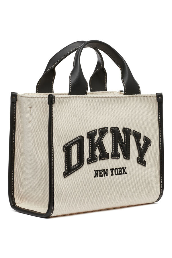 DKNY Hadlee small tote handbag, bag grey