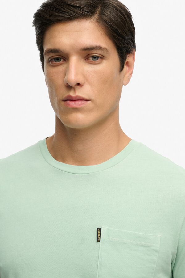 Superdry Basic short sleeve pocket T-shirt blue