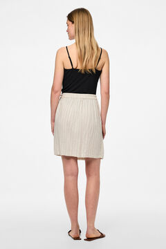 Pieces Kurzer Rock im Pareo -Stil