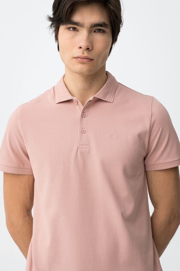 Tiffosi Piqu&eacute; Polo Shirt pink