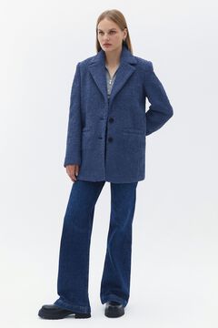 Oxxo Faux shearling blazer style coat