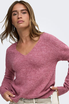 JDY Pullover mit V-Ausschnitt